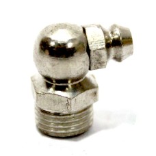 Grease Nipple 90° Bent Brass Zinc Plated